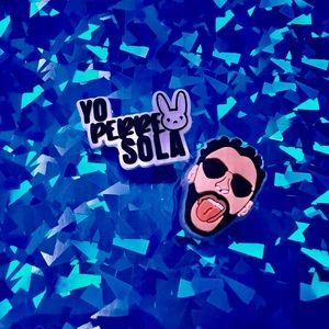 Bad Bunny Croc Charms